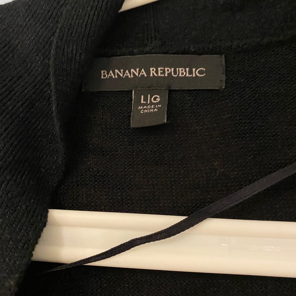 Banana republic linen and cotton blend cardigan